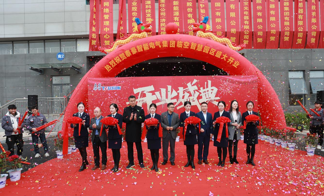 蓄势待发,创赢未来! 泰豪智能电气集团临空智慧园区开业庆典隆重举行(图4)